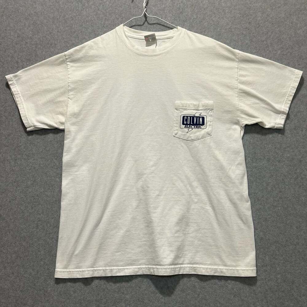 Vintage Hanes Beefy-T Colvin Electric 25th Anniversary T-Shirt, Size L